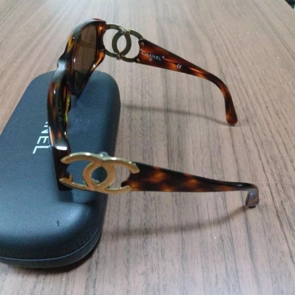 Vintage CHANEL Sunglasses Eyeglasses Coco Mark - Picture 4 of 6